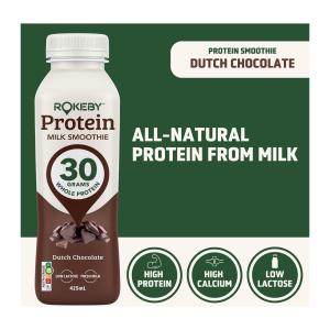 Rokeby Farms Whole Protein Milk Smoothie Dutch Chocolate