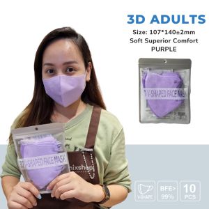 mixshop 3D V-Shaped Face Mask 3 Sizes BFE>99%