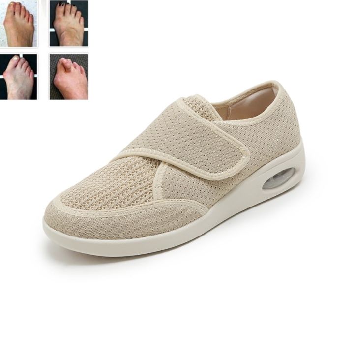 FECHENG Men Or Women Diabetic Elderly Shoes Mesh Breathable