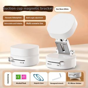 Hellobabyu phổ hút nam châm gắn trên xe hơi có thể điều chỉnh điện thoại có thể gập lại chủ cho bảng điều khiển