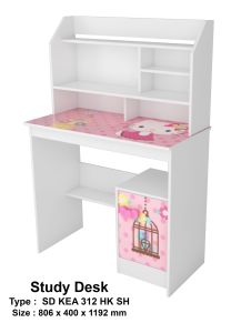 MEJA BELAJAR ANAK MINIMALIS KAYU MEDIUM EKONOMIS [PARBUB]