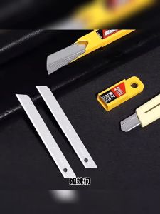 DELI Bilah Pisau Utility Knife Replacement Blades Paper Cutter Blade Craft Cutting Spare Blades Use