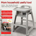 High chair for baby Rubbermaid high chair Foldable high chair Baby dining chair High chair for kids bpa free Baby Dining Chair Baby Home Dining Dining Table High chair for baby on sale KFC McDonald's Pizza Hut restaurant chair Multifunctional Restaurant. 