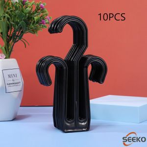 Seeko 10 pieces of drying shoe racksmultifunctional clothes racks slippers supermarket shelf hooks