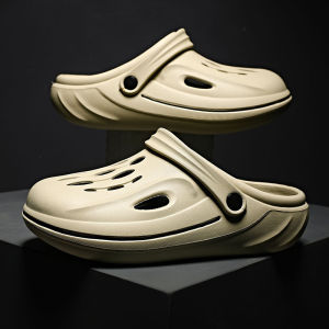 New Summer MenS Outdoor Clogs Non-Slip Odor-Resistant Thick-Soled Wear-Resistant Outdoor Beach Sandals