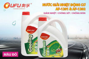 Nước Làm Mát Động Cơ Màu Đỏ OUFU AF-1201 2L