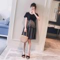 Free shipping Mom&Kids High Quality Pregnant dress baju pregnant pregnancy dress Maternity Plus Size Tops Pregnant baju ibu mengandung Maternity Short Sleeve Dress Fashion Plaid Mesh Western Style Seluar Mengandung 孕妇连衣裙 孕妇裙 孕妇裤 孕婦褲 孕妇短裤 孕婦裝 新款 孕婦連衣裙 COD. 