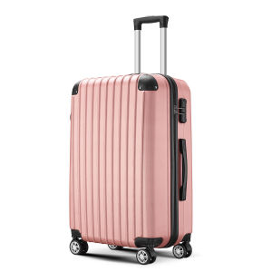 LZD  Three-Piece Set Cornerite Trolley Case Trademark logo Pas Luggage 20 24 28 Inch abs Luggage and suitcase