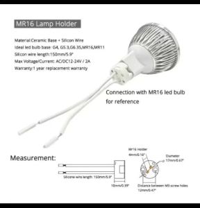 5/10PCS Socket Lamp Holder GU10 Wire Connector Light Base Light Fittings Silicone Lead LED Bulb LED Halogen Light
