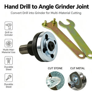 5PCS Cutting Disc Polishing Wheel Connect Rod 10mm Electric Drill Conversion Angle Grinder Metals Handle Holder Adapter