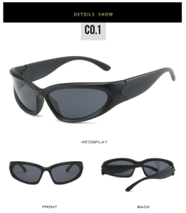 Kacamata Sporty Pria Retro UV Protection Kacamata Fashion