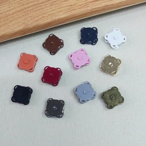 Invisible Plum Alloy Magnetic Buckles for Sewing Craft Waterproof Sturdy Fasteners