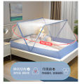 LZD  Installation-Free Folding Mosquito Net Household  2024 New Foldable Thickened and Densely Woven Internet Celebrity Bottomless Height-Adjustable Bed. 