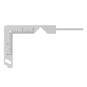 Creative Tool 5-in-1 Book Cover Guide to Create Sturdy Chipboard Covers Bookbinding Ruler Metal