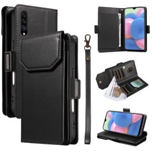 For Samsung Galaxy A51 A71 A21S A10 A20 A30 A30S A50 A50S A70 Phone Case 11 Card Slot Magnetic Leather Wallet Flip Cover Casing