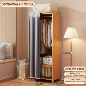 SOFTHOME Cabinet For Clothes Wardrobe Small Home Bedroom Simple Modern Cabinet Storage Rental Room