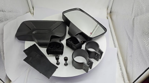 Upgrades Side View Mirrors with Adjustable Clamp Heavy Duty Side Mirrors set Shatter Proof Side Mirrors Easy Installs