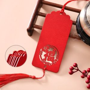 BRISA Good Fortune Pray Hanging Ornaments Pray for Blessings Good Luck Wood Blessings Cards Mid-autumn Festival Handwriting Chinese New Year Pendants Family Friends Couples