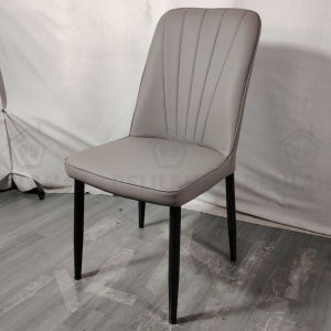 Belilah PU-Leather Premium Dining Chair Scratch-Resistant Leather Cafe Chair Kerusi Makan