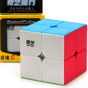 Rubik 3x3 QiYi rubik 2x2 rubik 4x4 rubik 5x5 Magic Cube Rubic Stickerless Trơn Mượt Bẻ Góc Tốt