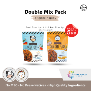 Cahaya Abadi Mix Pack Abon Sapi 1 & Abon Ayam 1