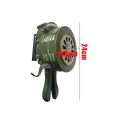 110db Hand Crank Horn Firefighting Manual Emergency Alarm. 