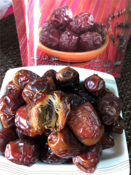 Uae Imported Crown Date Dubai Date Candied Date Dried Fruit Preserved Lulu Series 500G