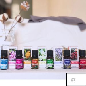[ReadyStock] Aromatherapy Oil-Soluble Essential Oil 10ml Fragrance Oil - Lavender Jasmine Rose Chamomile Lavender Rose