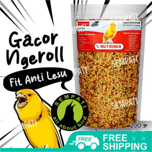 SEMPATI Nutrimix Kenari 200gr Kamisama Ryobird Ryo Bird Pakan Harian Burung Kenari Finch Siskin Branjangan Pakan Racikan Komplit Mix Seed Milet Campur Komposisi Langkap