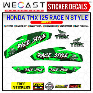 WECAST Honda TMX 125 Race N Style Tank Decals Sticker for Motorcycle Accessories