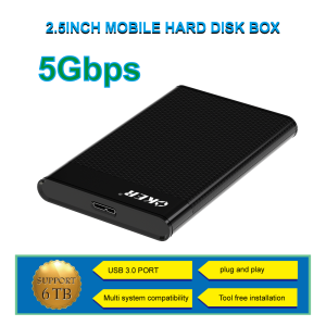 OKER ฮาร์ดดิสก์ SATA 2.5 นิ้ว รุ่น ST-247 สีดำ (น้ำหนักเบา คุณภาพสูง พกพาง่ายและสะดวก)