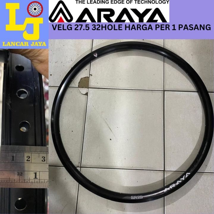 ARAYA Velg Rims Sepeda MTB Hardtail XC 27.5 SR25 32Hole Alloy Double Wall 3CM Lazada Indonesia