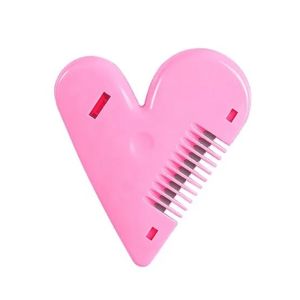 MYX Store Hair Cutter Love Alat pemotong poni rambut Pisau Sisir Silet Penipis Potong Pangkas Cukur Tipis Anak Serbaguna
