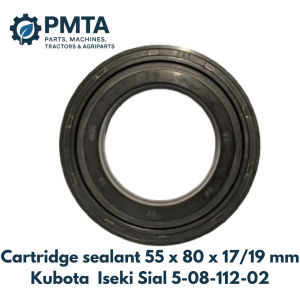 Rotary Oil Seal 55x80x17/19 Code 5-08-112-02 for Kubota Iseki Tractor  Oil Seal Replacement