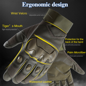 Mens Outdoor Riding Gloves Special Forces Windproof Wearable Tactical Gloves