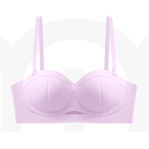 Gathering Gathering underwear Nonmarking underwear Upper support Threedimensional curve breast reduction Cartilage support Half Cup Bra Gathering Invisible Back Bra