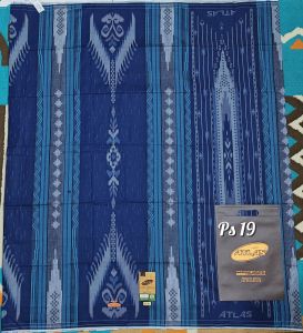 Sarung Atlas Super Premium 935 Songket Grade Gold dan Bronze Selvedge Jacquard Dewasa