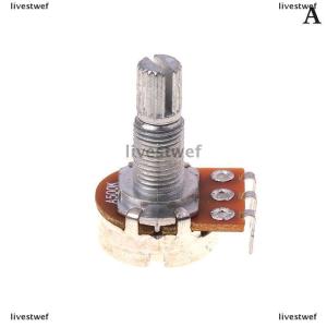 [COD] livestwef Brass Shaft Potentiometer For Electric Guitar Bass A250K/B250K/A500K/B500K
