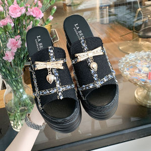 Sandal baji wanita mulut ikan Slingback 12cm kasut tumit tinggi menunjukkan selipar kasual nipis rumah Flip Flop Anti Skid saiz 34-39