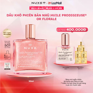 Dầu Khô Đa Năng phiên bản nhũ Huile Prodigieuse® Or Florale 50ml
