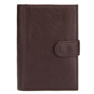 Royal Bagger Short Wallet for Men Genuine Cow Leather Cowhide RFID Passport Covers Bag Wallets Purse For Men Card Holder Clip