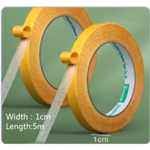 5M/10M Strong Fixation Double Sided Cloth Base Tape Mesh Waterproof Carpet Adhesive Floor Covering