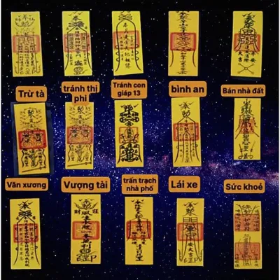Linh Phù Vàng các mẫu - đã khai quang