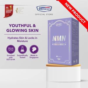 US Clinicals NMN Beauty 60s | Strengthen Skin Barrier | Hydrate Skin | Enhance Skin Smoothness