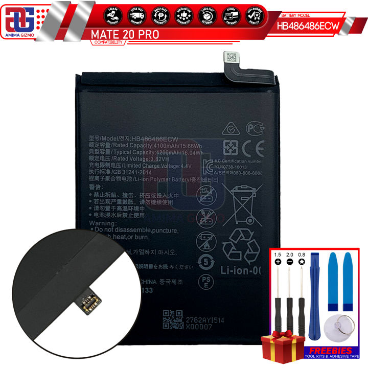 Huawei Mate 20 Pro Battery Original Quality and Capacity Model