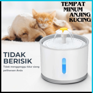 TaffHOME BaoRun Water Dispenser Fountain Tempat Minum Anjing 2.4L - DR008 / Tempat Minum Peliharaan Anjing Kucing
