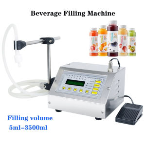 Paraclete【ส่งจากกรุงเทพ】YYMallเครื่องบรรจุของเหลว เครื่องบรรจุของเหลว 220v GF-160A เครื่องบรรจุของเหลวอัตโนมัติ 3.5L เครื่องบรรจุขนาดเล็ก