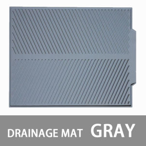 Silicone Drain Pad Drying Mat Pots Dish Drain Mat For Kitchen Tableware Non-slip Mat Anti-scald Coaster Kitchen Utensils