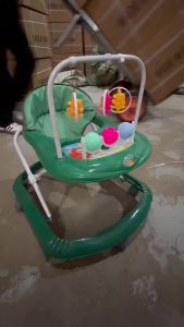 Free Shipping Baby Walker With Music Adjustable Height Multifunctional Push Walker For Toddler And