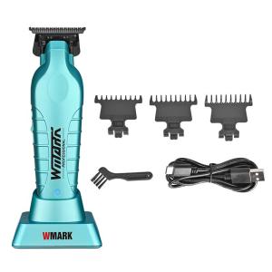 WMARK 8500RPM Professional Electric Hair Clipper DLC FADE Salon Barber Trimmer 2PC Kits for Man NG-317 NG-133 with Charge Base